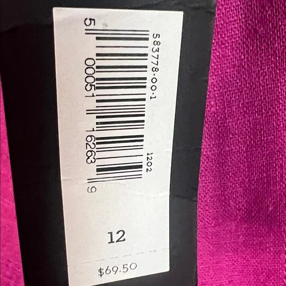 Banana Republic Linen Blend Tailored Shorts Pink High Waist Size 12 - Picture 4 of 9